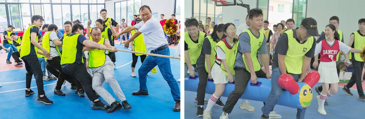 欢乐活动，高效工作——壹号娱乐十五周年庆趣味活动会